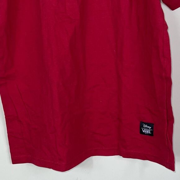 Vans and Walt Disney World Youth Graphic T-Shirt in Red (Large) - Picture 3 of 10